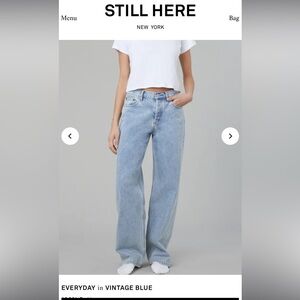 Still Here Everyday Jeans in Vintage Blue